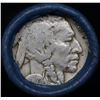 Image 2 : Buffalo Nickel Shotgun Roll in Old Bank Style $2 Nickels' Wrapper 1927 & D Mint Ends