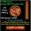 Image 1 : Shotgun Lincoln 1c roll, 1982-p 50 pcs Brandt Wrapper.