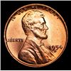 Image 2 : 1954-d Lincoln Cent 1c Grades GEM++ Unc RD