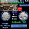 Image 1 : Buffalo Nickel Shotgun Roll in Old Bank Style 'Automat Horn & Hardart, Abbott Coin Counter' Wrapper 