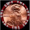Image 2 : Shotgun Lincoln 1c roll, 2000-p 50 pcs Bank Wrapper