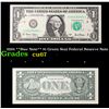 Image 1 : 2001 **Star Note** $1 Green Seal Federal Reserve Note Grades Gem++ CU