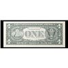 Image 3 : 2001 **Star Note** $1 Green Seal Federal Reserve Note Grades Gem++ CU