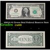 Image 1 : 2003A $1 Green Seal Federal Reserve Note Grades Gem+ CU