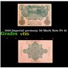 Image 1 : 1910 Imperial Germany 50 Mark Note P# 41 Grades vf+