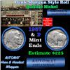 Image 1 : Buffalo Nickel Shotgun Roll in Old Bank Style 'Automat Horn & Hardart, Abbott Coin Counter' Wrapper 