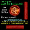 Image 1 : Shotgun Lincoln 1c roll, 1974-p 50 pcs Brandt Wrapper.