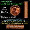 Image 1 : Shotgun Lincoln 1c roll, 1982-p 50 pcs Brandt Wrapper.