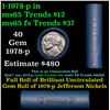 Image 1 : Shotgun Jefferson 5c roll, 1978-p 40 pcs Bank Wrapper