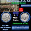 Image 1 : Buffalo Nickel Shotgun Roll in Old Bank Style 'Automat Horn & Hardart, Abbott Coin Counter' Wrapper 