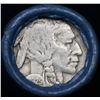 Image 2 : Buffalo Nickel Shotgun Roll in Old Bank Style $2 Nickels' Wrapper 1925 & D Mint Ends