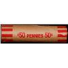 Image 4 : Shotgun Lincoln 1c roll, 2005-d 50 pcs Cointainer Wrapper