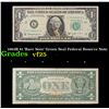 Image 1 : 1963B $1 'Barr Note' Green Seal Federal Reserve Note Grades vf+