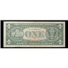 Image 3 : 1963B $1 'Barr Note' Green Seal Federal Reserve Note Grades vf+