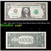Image 1 : 1999 **Star Note** $1 Green Seal Federal Reserve Note (Boston, MA) Grades Gem++ CU