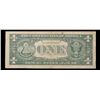 Image 3 : 1963B $1 'Barr Note' Green Seal Federal Reserve Note Grades vf+