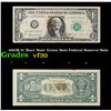 Image 1 : 1963B $1 'Barr Note' Green Seal Federal Reserve Note Grades vf++