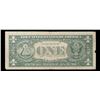 Image 3 : 1963B $1 'Barr Note' Green Seal Federal Reserve Note Grades vf+