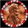 Image 2 : Shotgun Lincoln 1c roll, 1982-d 50 pcs Brandt 50c Wrapper.