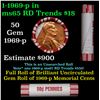 Image 1 : Shotgun Lincoln 1c roll, 1969-p 50 pcs Brandt 50c Wrapper.
