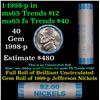 Image 1 : Shotgun Jefferson 5c roll, 1998-p 40 pcs N.F. String & Son Wrapper