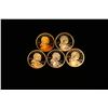 Proof Lot of 5x 2000-2004 Sacagawea Dollar Coins, Proof Grades GEM++ Proof Deep Cameo