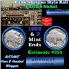 Image 1 : Buffalo Nickel Shotgun Roll in Old Bank Style 'Automat Horn & Hardart, Abbott Coin Counter' Wrapper 