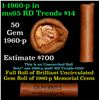 Image 1 : Shotgun Lincoln 1c roll, 1960-p 50 pcs Coinwrapping Wrapper.