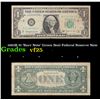 Image 1 : 1963B $1 'Barr Note' Green Seal Federal Reserve Note Grades vf+