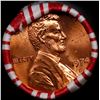Image 2 : Shotgun Lincoln 1c roll, 1974-d 50 pcs Brandt 50c Wrapper.