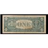 Image 3 : 1963B $1 'Barr Note' Green Seal Federal Reserve Note Grades vf+