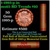 Image 1 : Shotgun Lincoln 1c roll, 1995-p 50 pcs Brandt Wrapper.