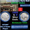 Image 1 : Buffalo Nickel Shotgun Roll in Old Bank Style 'Automat Horn & Hardart, Abbott Coin Counter' Wrapper 