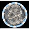Image 1 : Shotgun Jefferson 5c roll, 1974-d 40 pcs Bank Wrapper