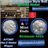 Image 1 : Buffalo Nickel Shotgun Roll in Old Bank Style 'Automat Horn & Hardart, Abbott Coin Counter' Wrapper 
