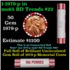 Image 1 : Shotgun Lincoln 1c roll, 1979-p 50 pcs Brandt 50c Wrapper.