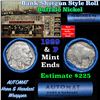 Image 1 : Buffalo Nickel Shotgun Roll in Old Bank Style 'Automat Horn & Hardart, Abbott Coin Counter' Wrapper 