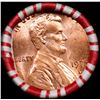 Image 2 : Shotgun Lincoln 1c roll, 1975-d 50 pcs Brandt 50c Wrapper.