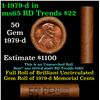 Image 1 : Shotgun Lincoln 1c roll, 1979-d 50 pcs Brandt Wrapper.