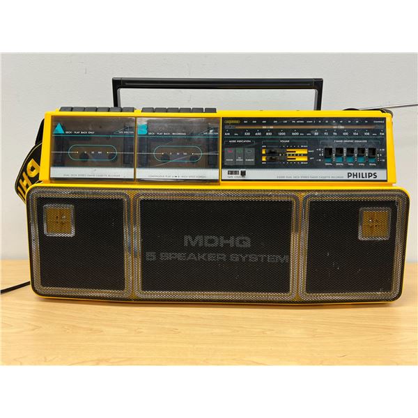 Philips Model ART 60 Soundmachine Port.GHETTOBLASTER BOOMBOX (Gebraucht) in Zürich für CHF 50
