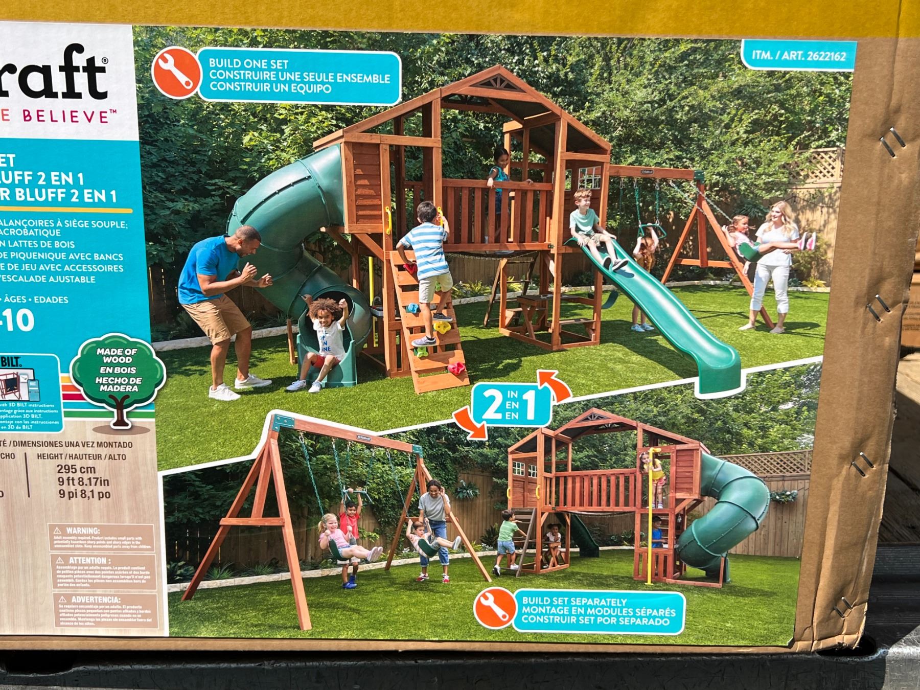 Boulder Bluff 2 In 1 Playset