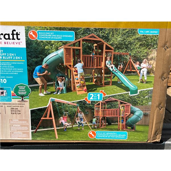 KidKraft Boulder Bluff 2-in-1 Playset Structure