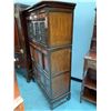 Image 3 : CHINESE WOOD 5 DOOR 2 DRAWER CABINET APPROX 69"X38"X17"
