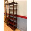 Image 2 : 6 TIER WOOD SHELVING UNIT APPRO 83"X41"X16"