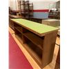 Image 2 : WOOD HALL TABLE APPROX 30"X72"X18"