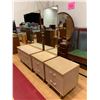 Image 2 : 3-PC WOOD BEDROOM SET INCLUDING; DRESSER WITH MIRROR (67"X42"X18") & 2 NIGHT STANDS (1 WITH MIRRO...