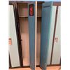 Image 2 : SET OF 2 FULL SIZE METAL LOCKERS APPROX 72"X24"X15"