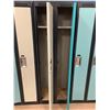 Image 2 : SET OF 2 FULL SIZE METAL LOCKERS APPROX 72"X24"X15"