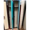 Image 2 : SET OF 2 FULL SIZE METAL LOCKERS APPROX 72"X24"X15"