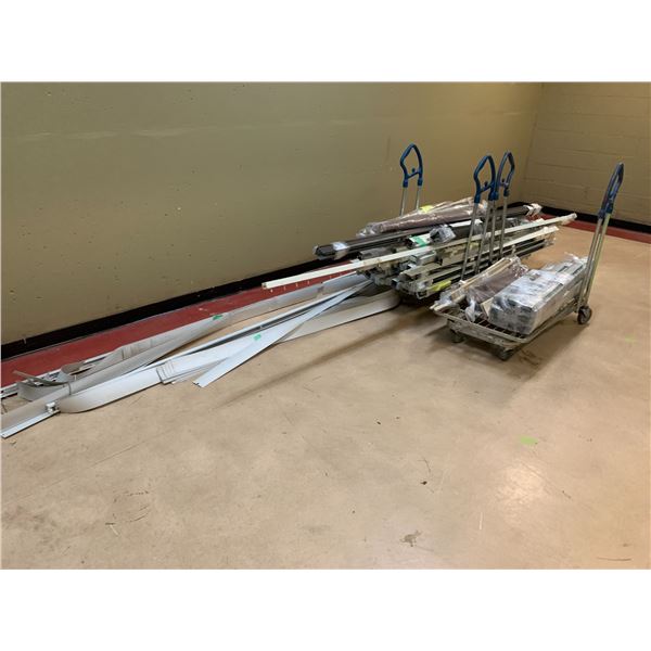 ASSORTED BLINDS (CARTS NOT INCLUDED)